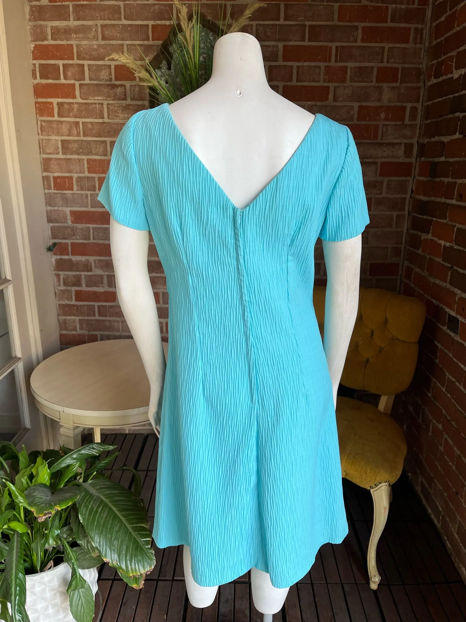 1960s Emma Domb Turquoise Set
