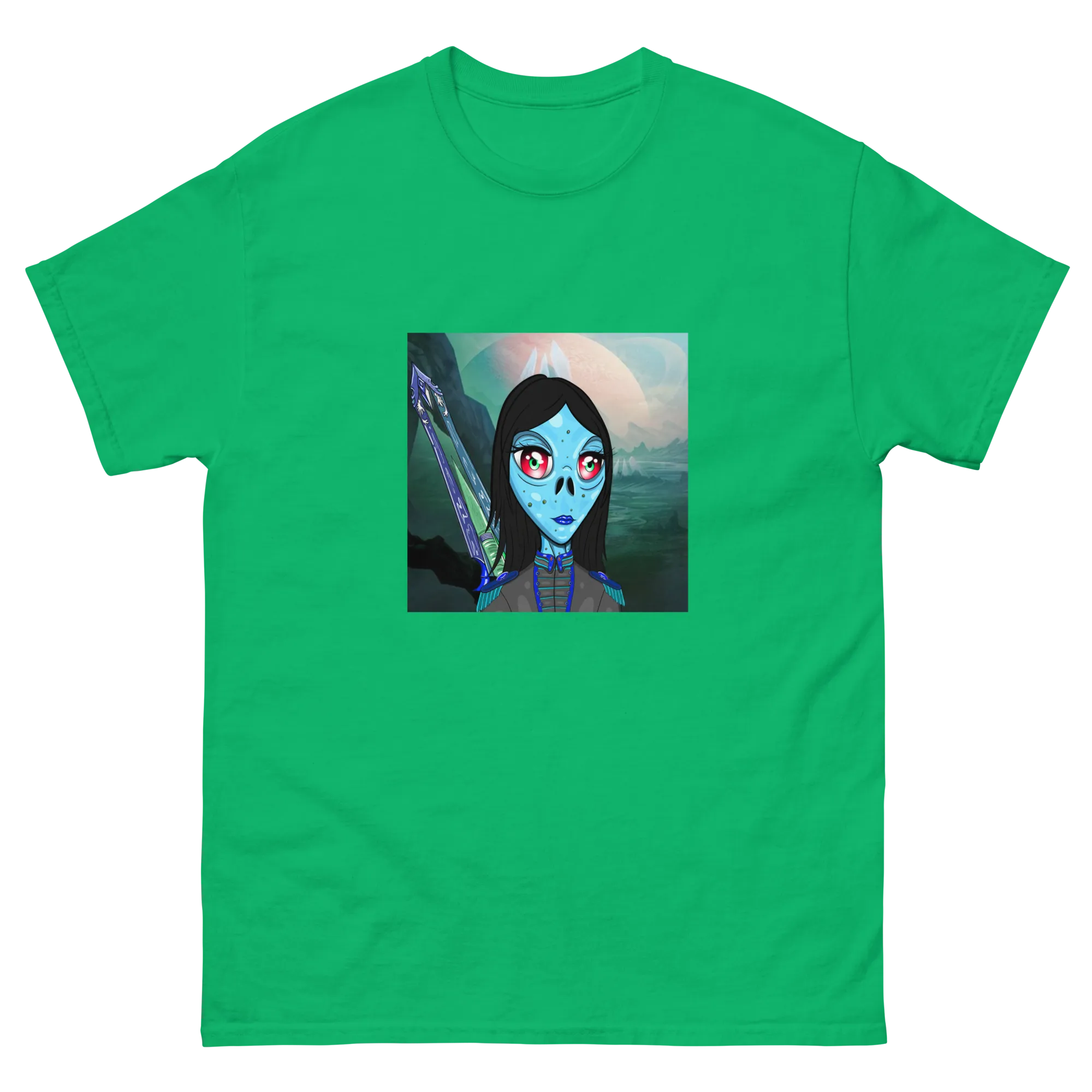 Alien #0028 by inkink Shivadelic - T-shirt