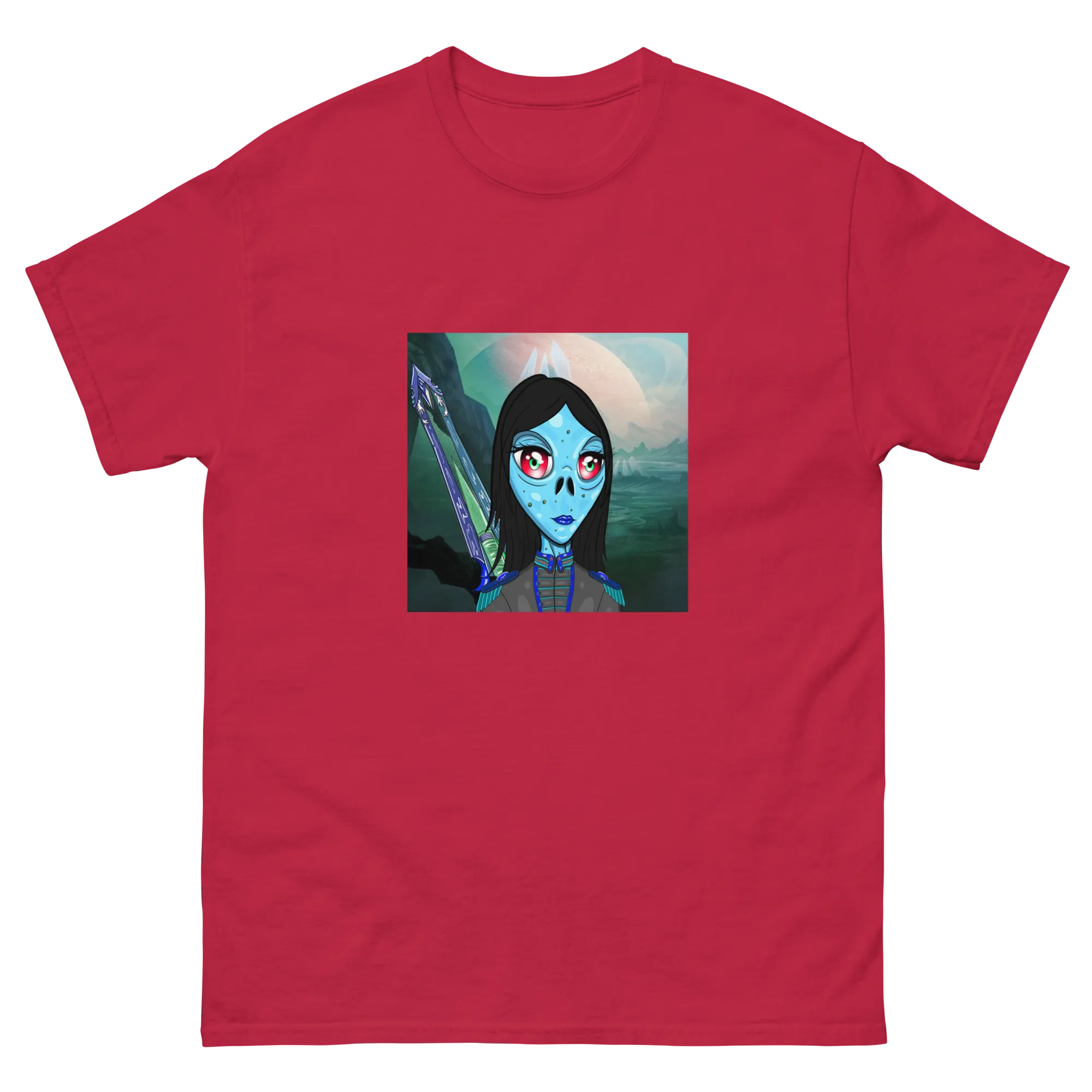 Alien #0028 by inkink Shivadelic - T-shirt
