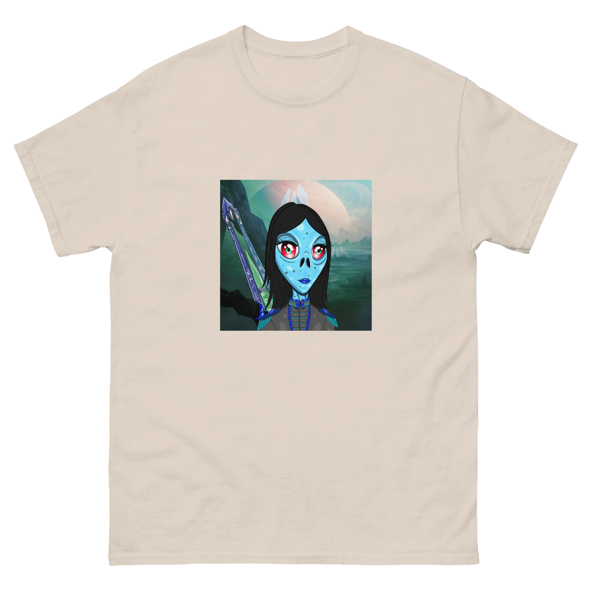 Alien #0028 by inkink Shivadelic - T-shirt