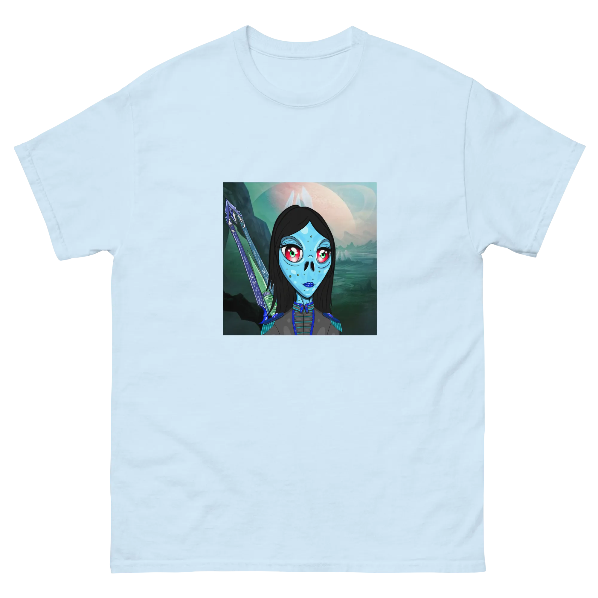 Alien #0028 by inkink Shivadelic - T-shirt