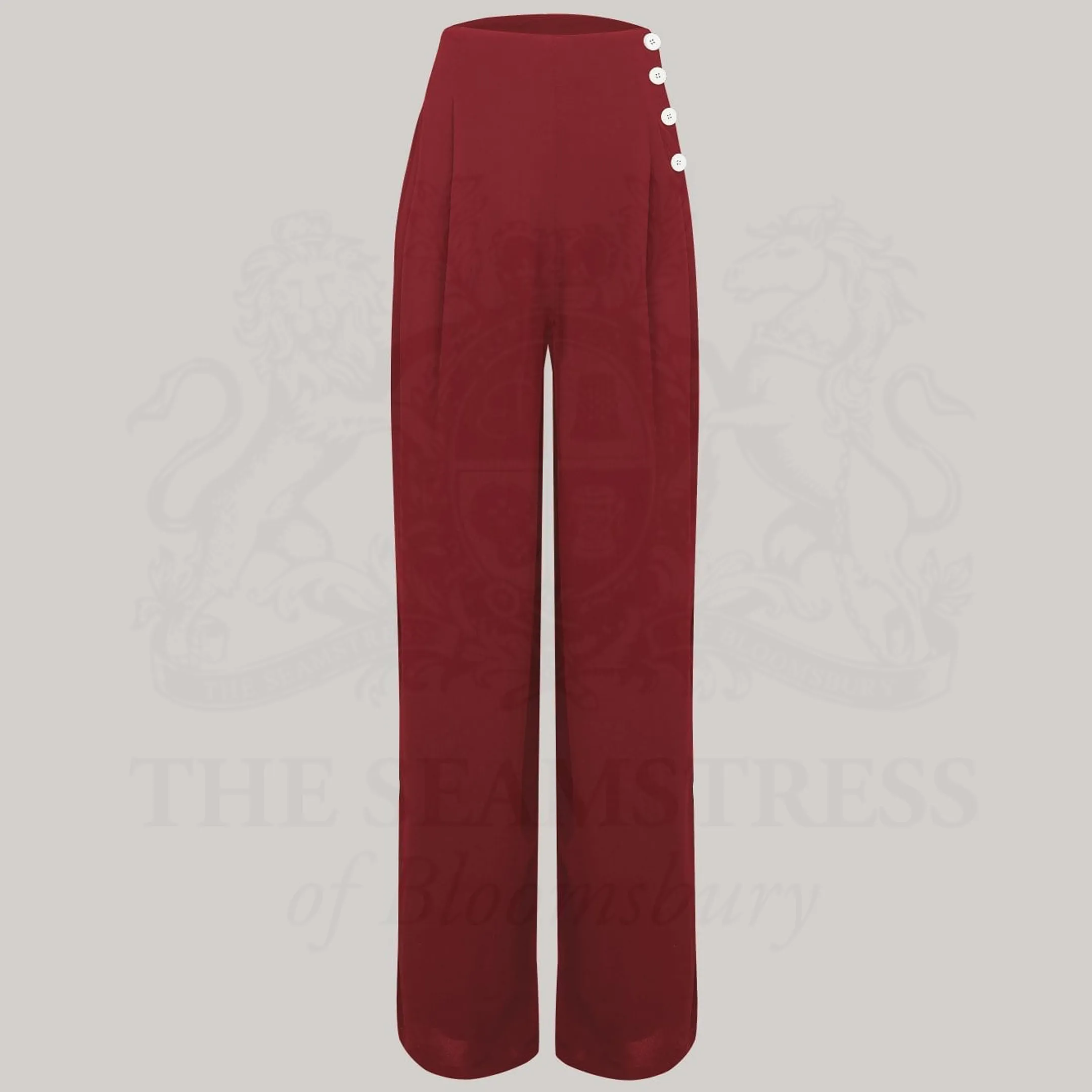 Audrey Trousers in Windsor Wine