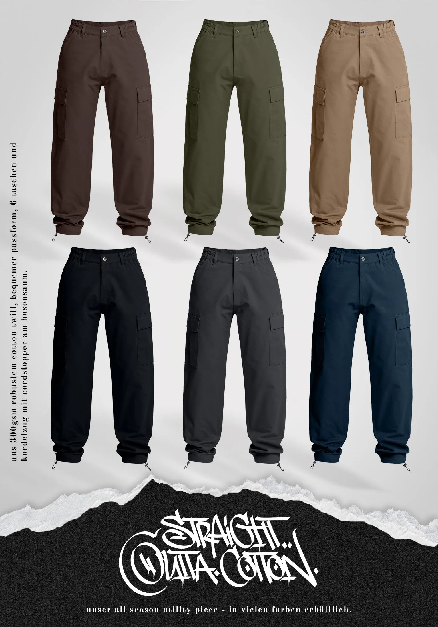 Cargo Pants - Brown