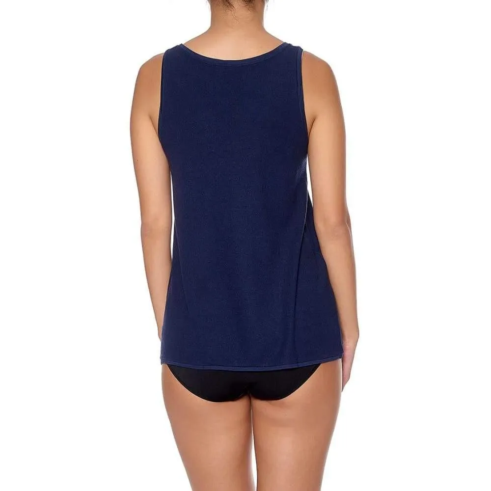 Douceur Ribbed Trapeze Top