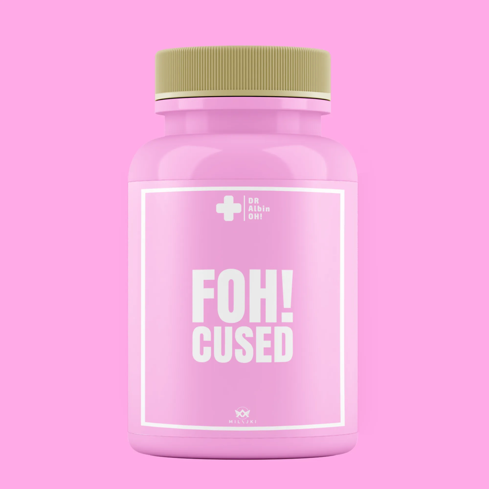 FOH!cused - Dr AlbinOH! Pill Bottle - NFT