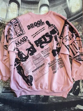 FOMO Collection Collage Crewneck - 2XL