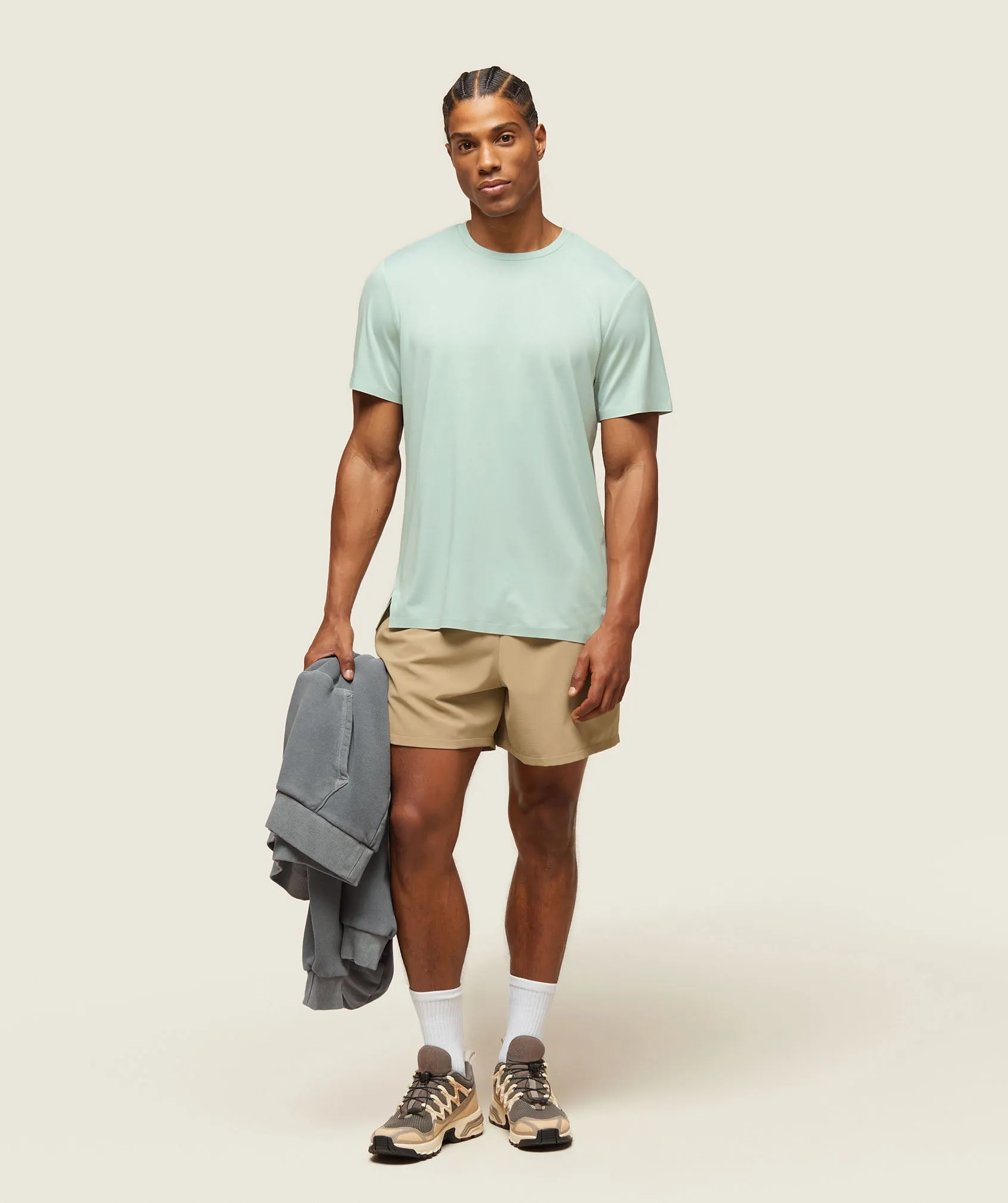 Gymshark everywear Tech Tee - Cool Turquoise