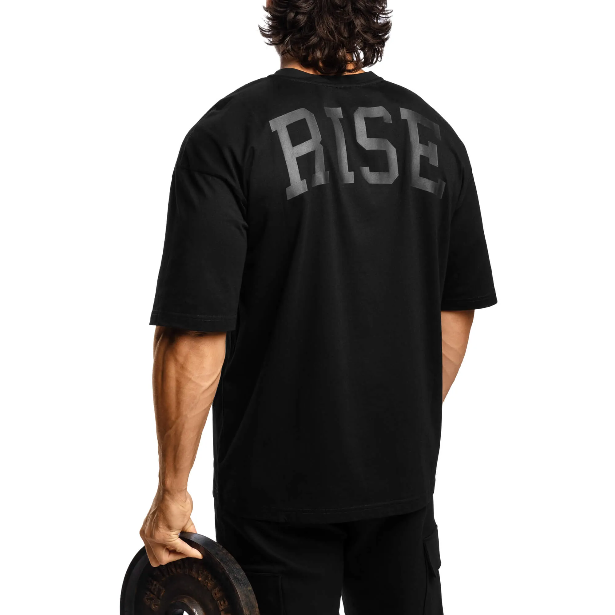 Ignite Oversized T-Shirt - Black on Black