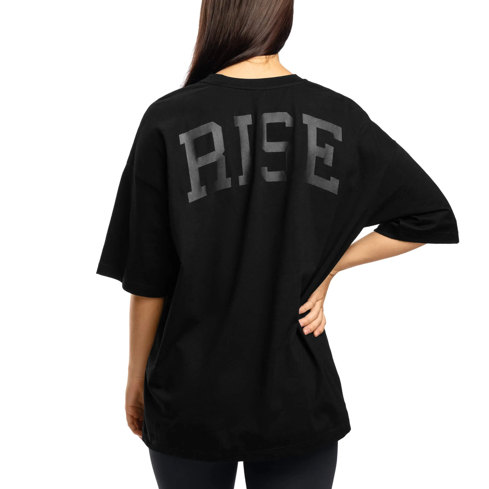 Ignite Oversized T-Shirt - Black on Black