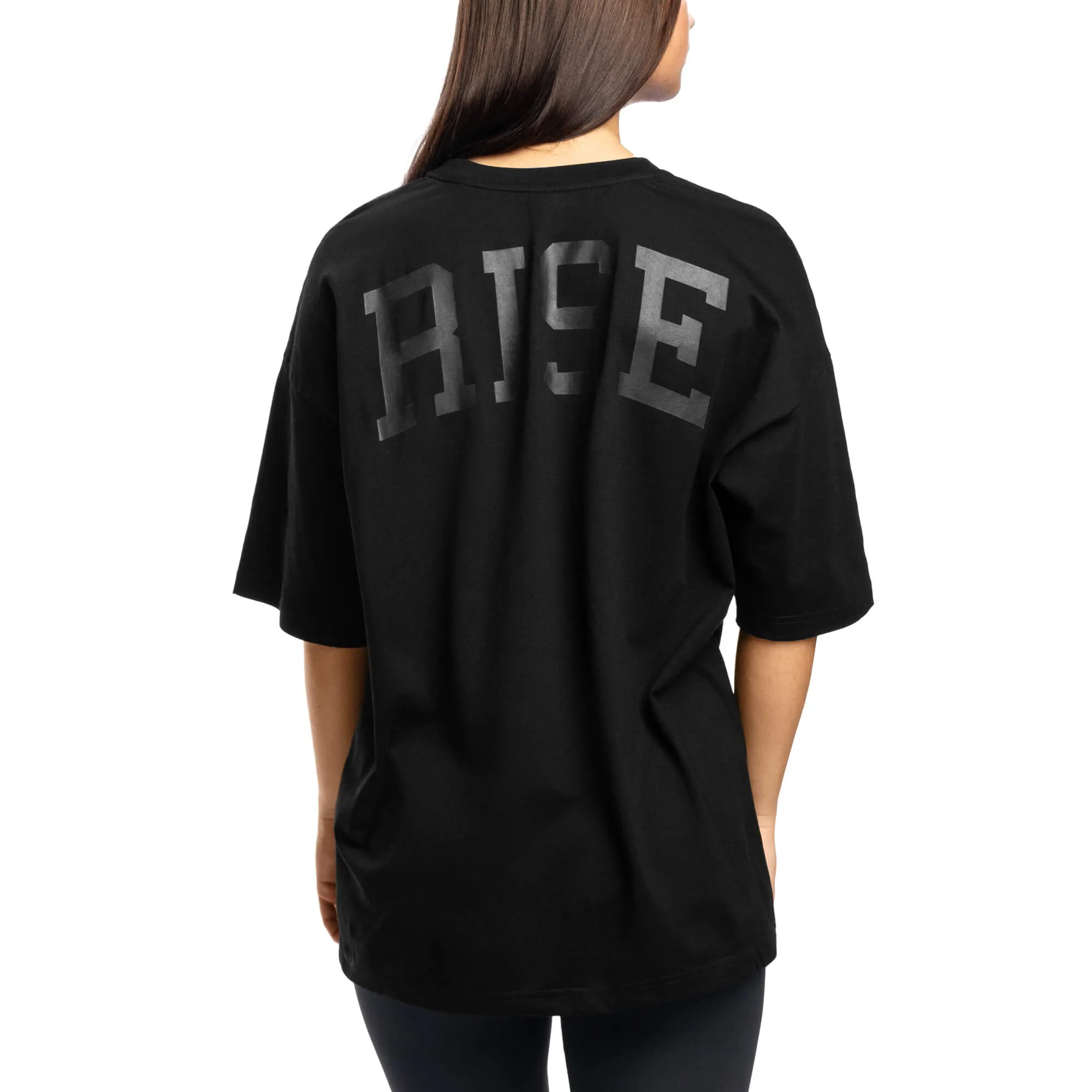 Ignite Oversized T-Shirt - Black on Black