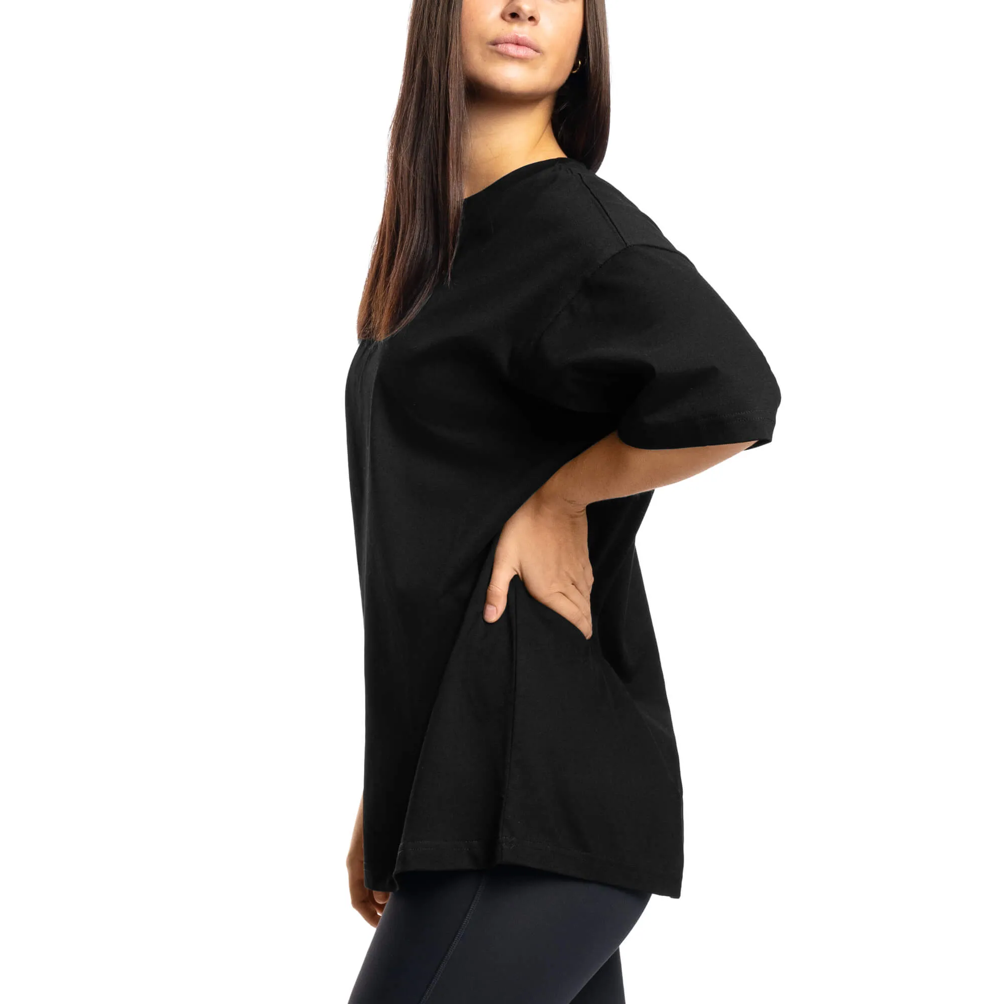 Ignite Oversized T-Shirt - Black on Black
