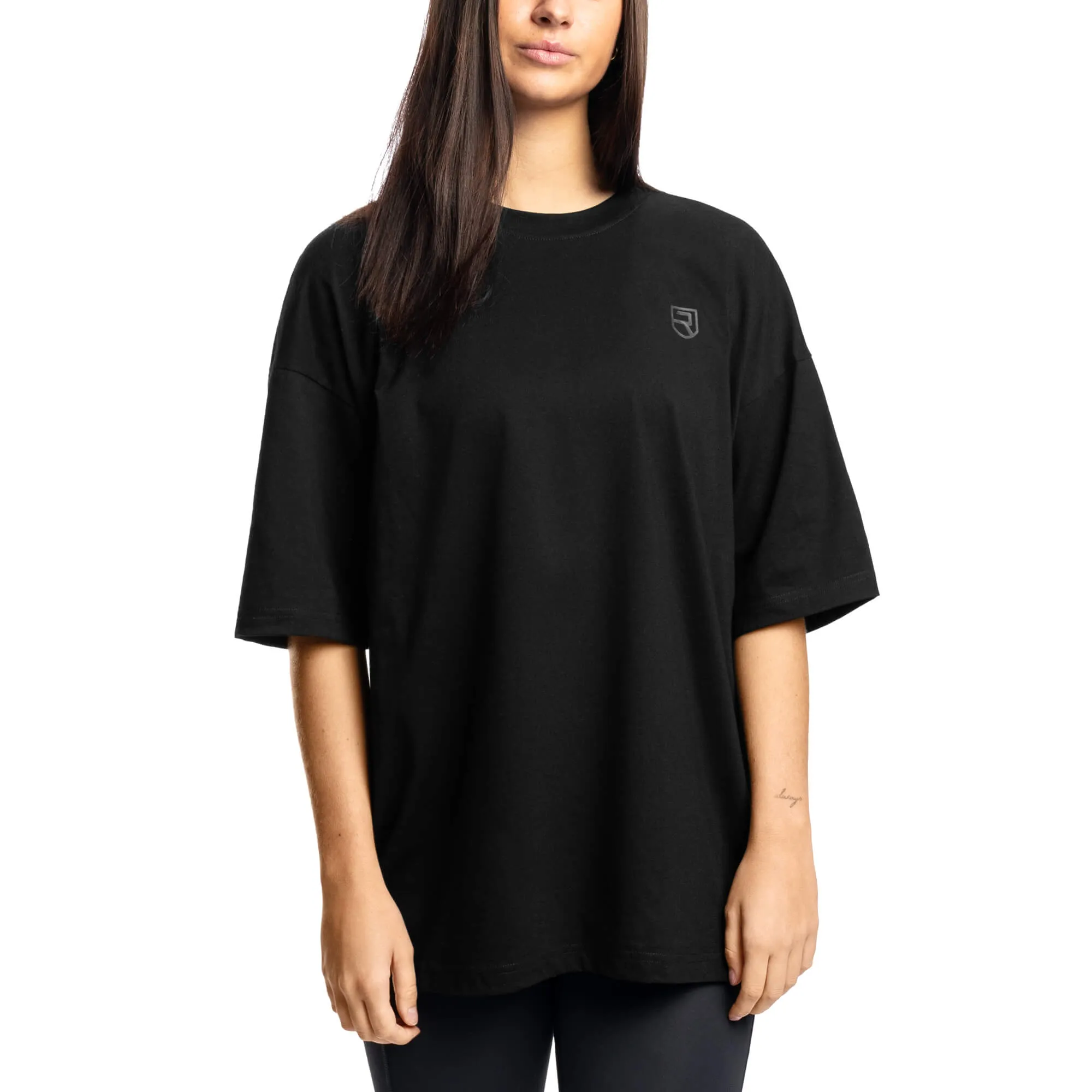Ignite Oversized T-Shirt - Black on Black