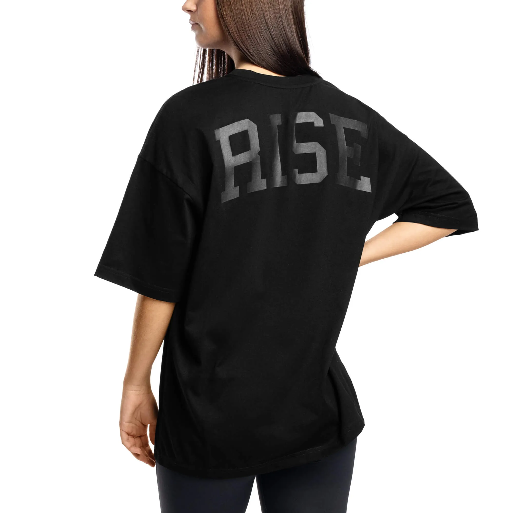 Ignite Oversized T-Shirt - Black on Black