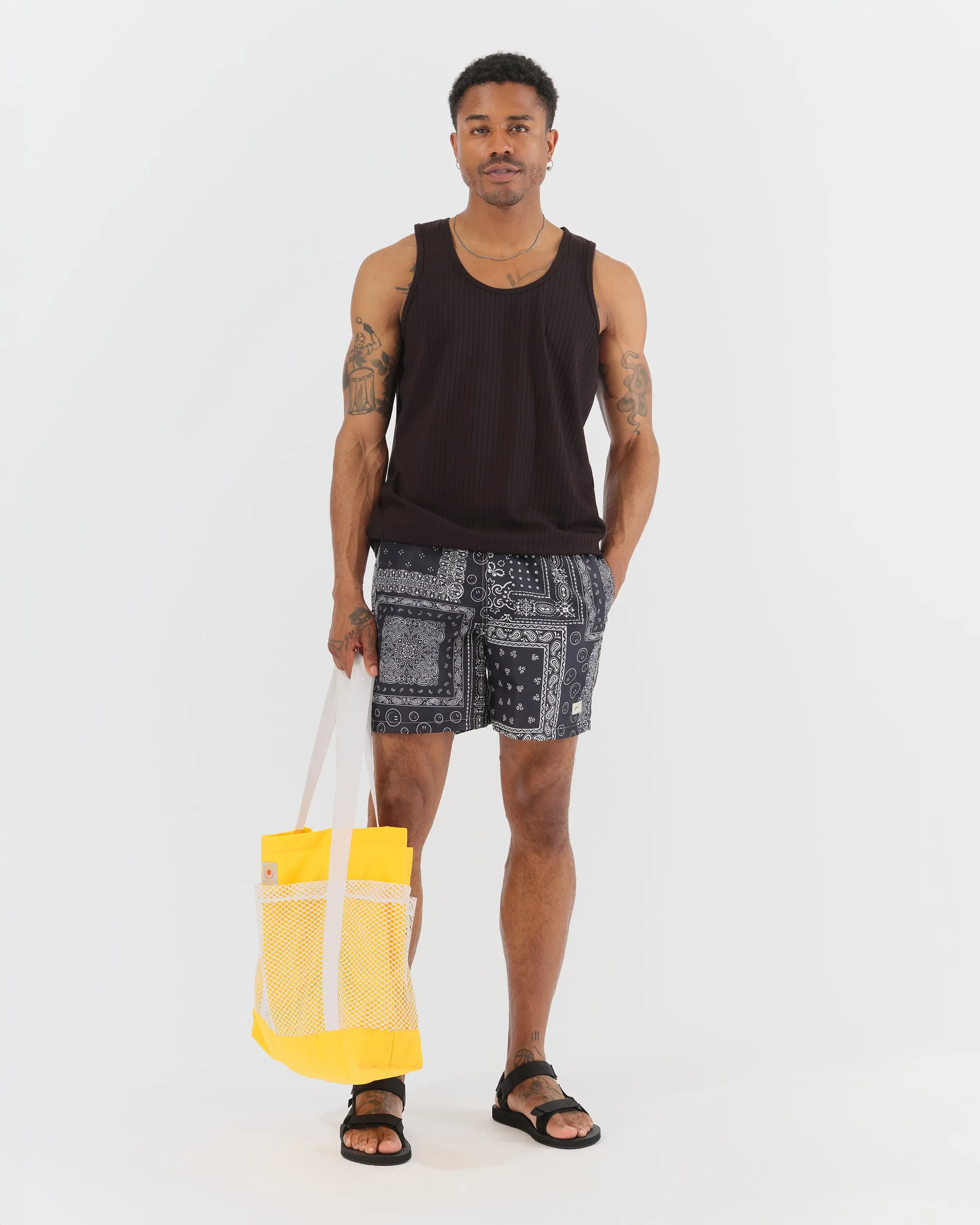 Ink Wide Rib Tank Top