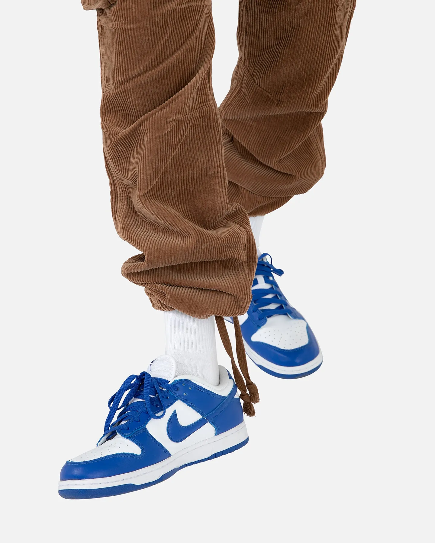 MNML Vintage Corduroy Cargo Pants Brown