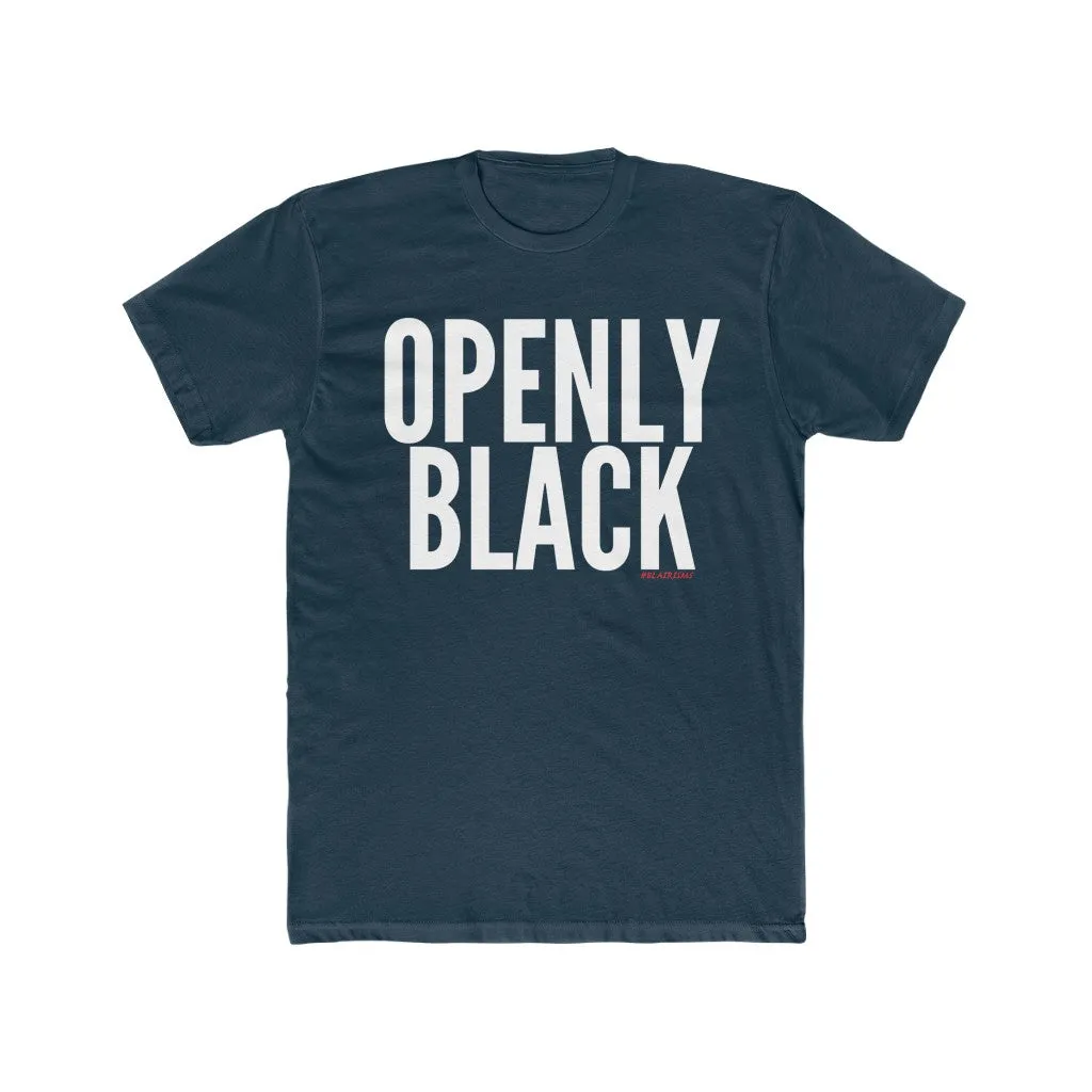 OPENLY BLACK Men's Crew Neck