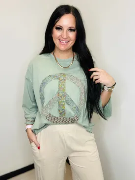 Palmer Peace Patch Top