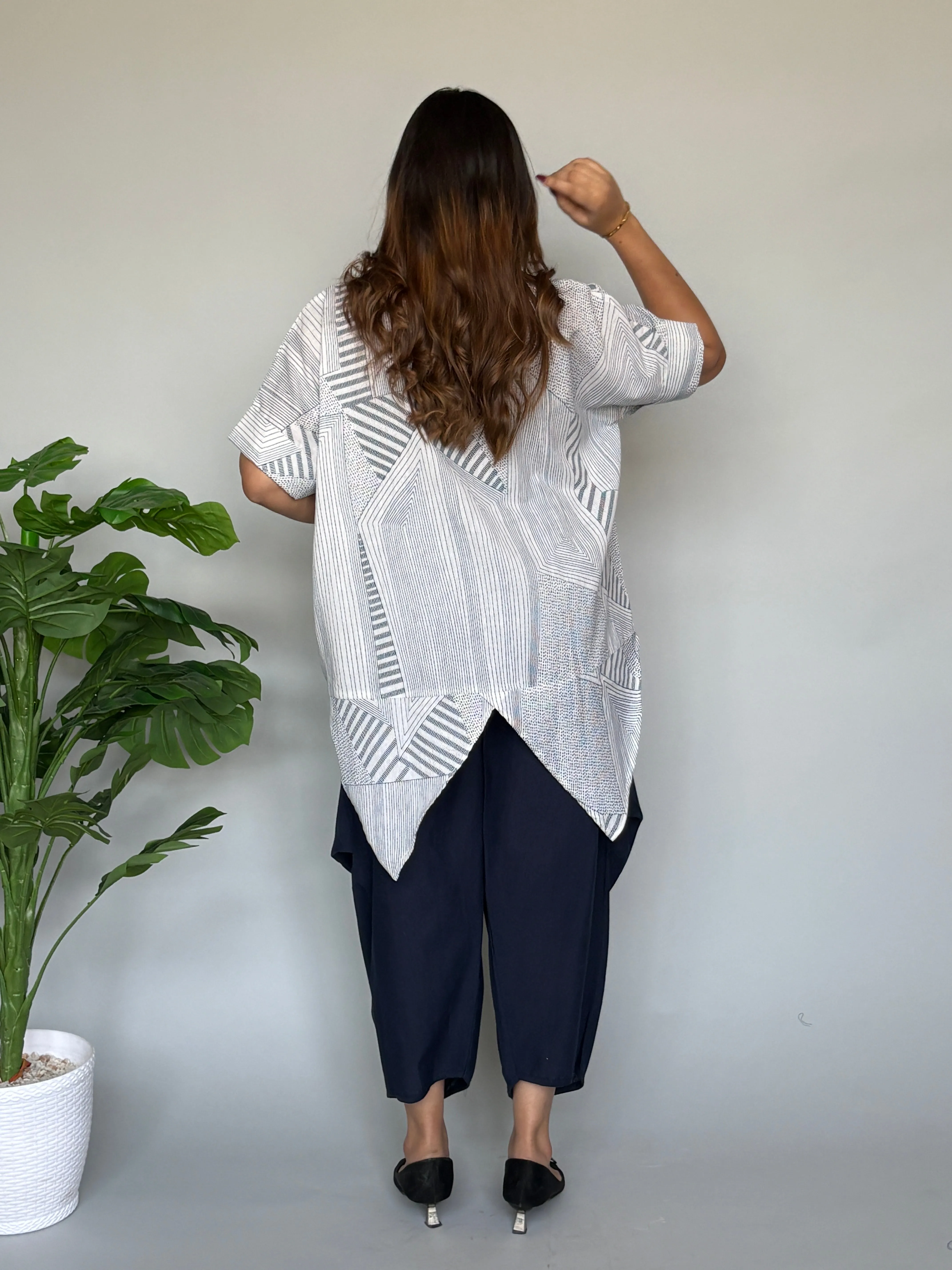 Printed Shirt With Stylish Pants