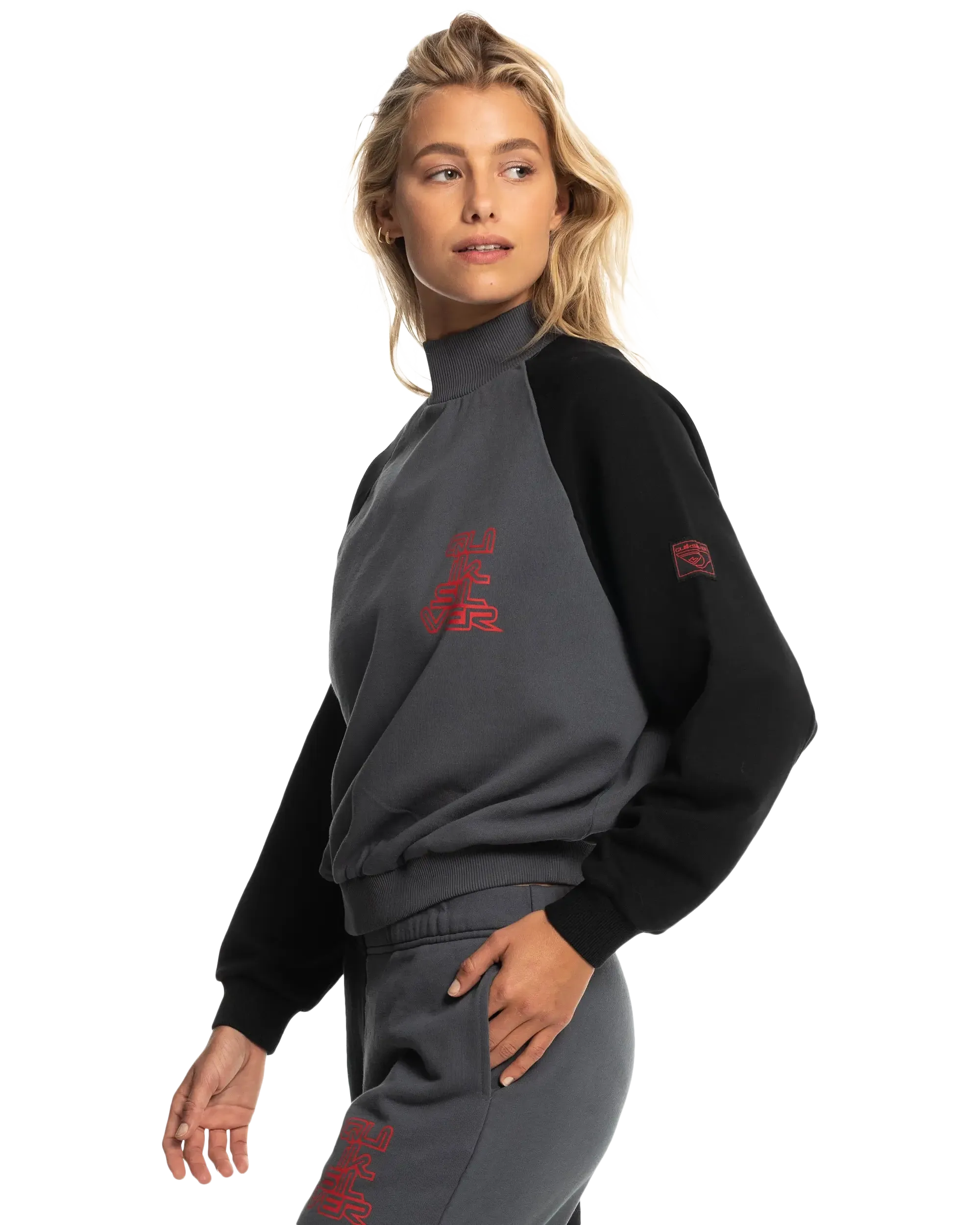 Stranger Things Upside Down Sweatshirt in Iron Gate