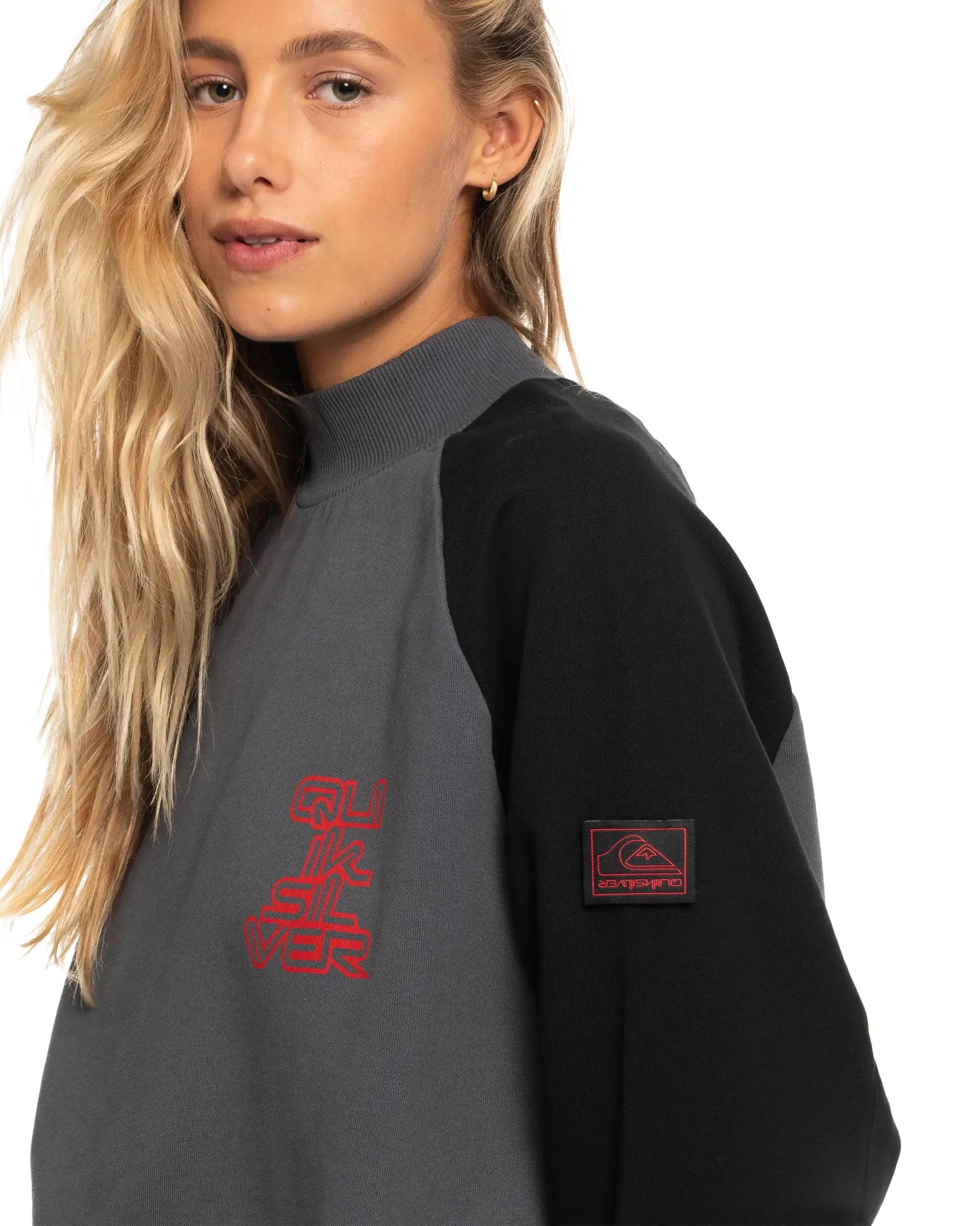 Stranger Things Upside Down Sweatshirt in Iron Gate
