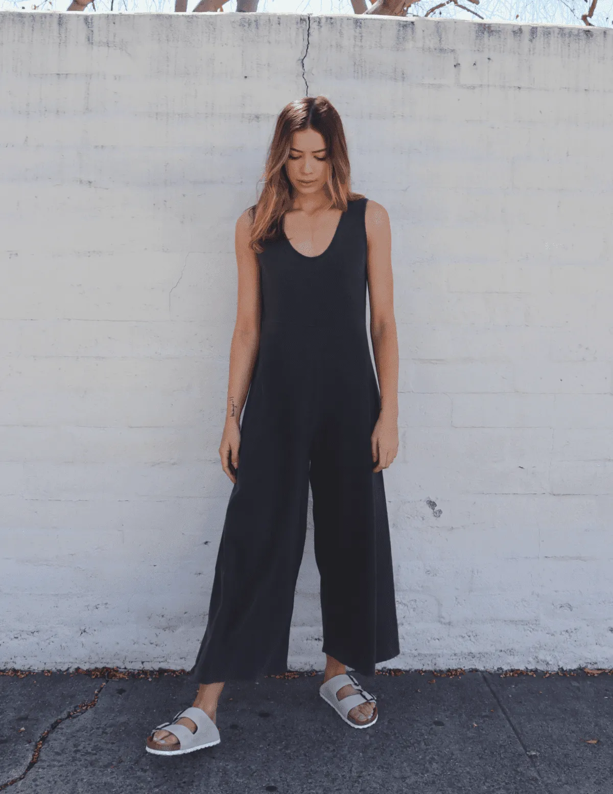 Sunset Jumpsuit Washed Black