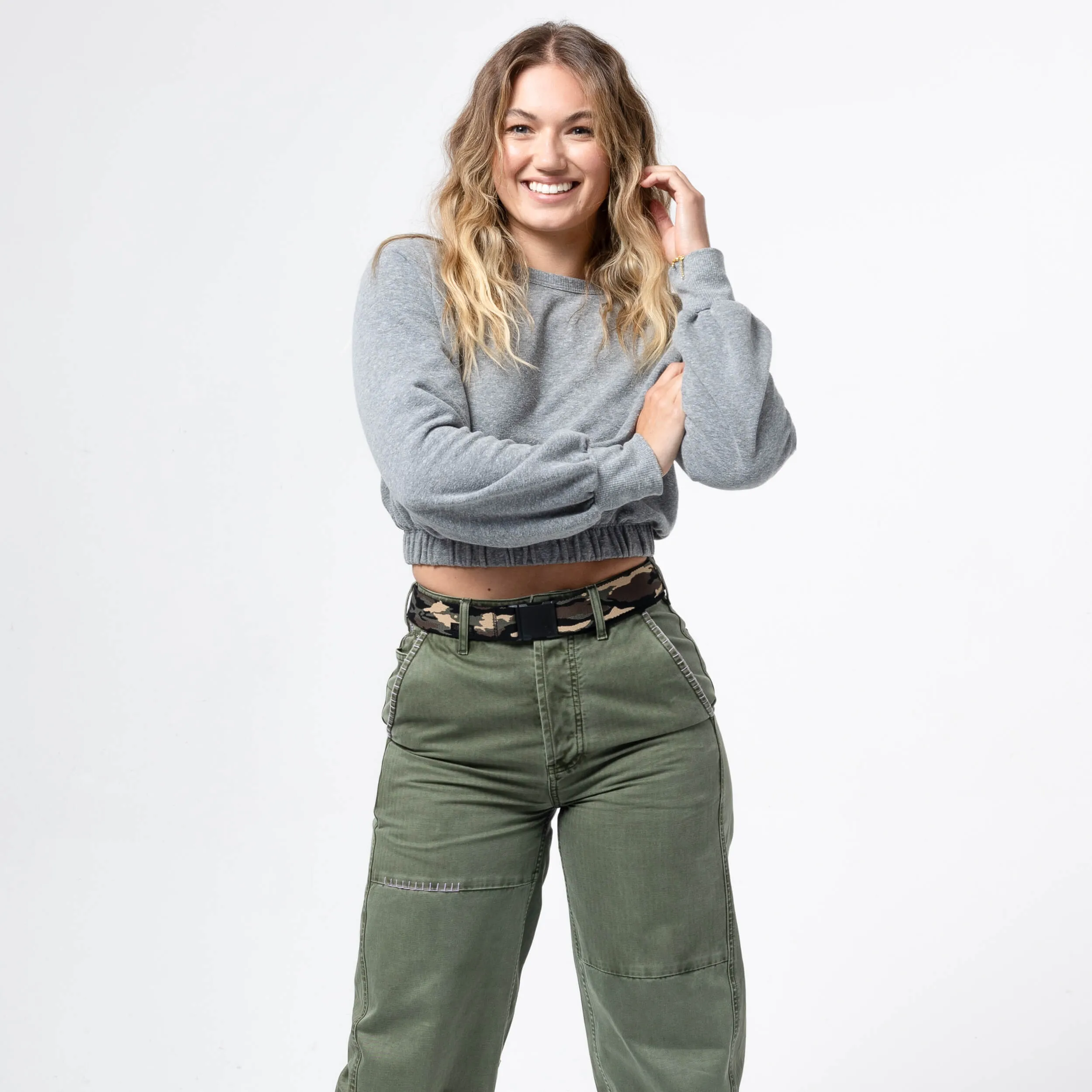 Terroflage Belt in Black Ivy Green