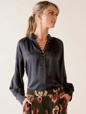The Dreamer Label - Dara Silk Blouse